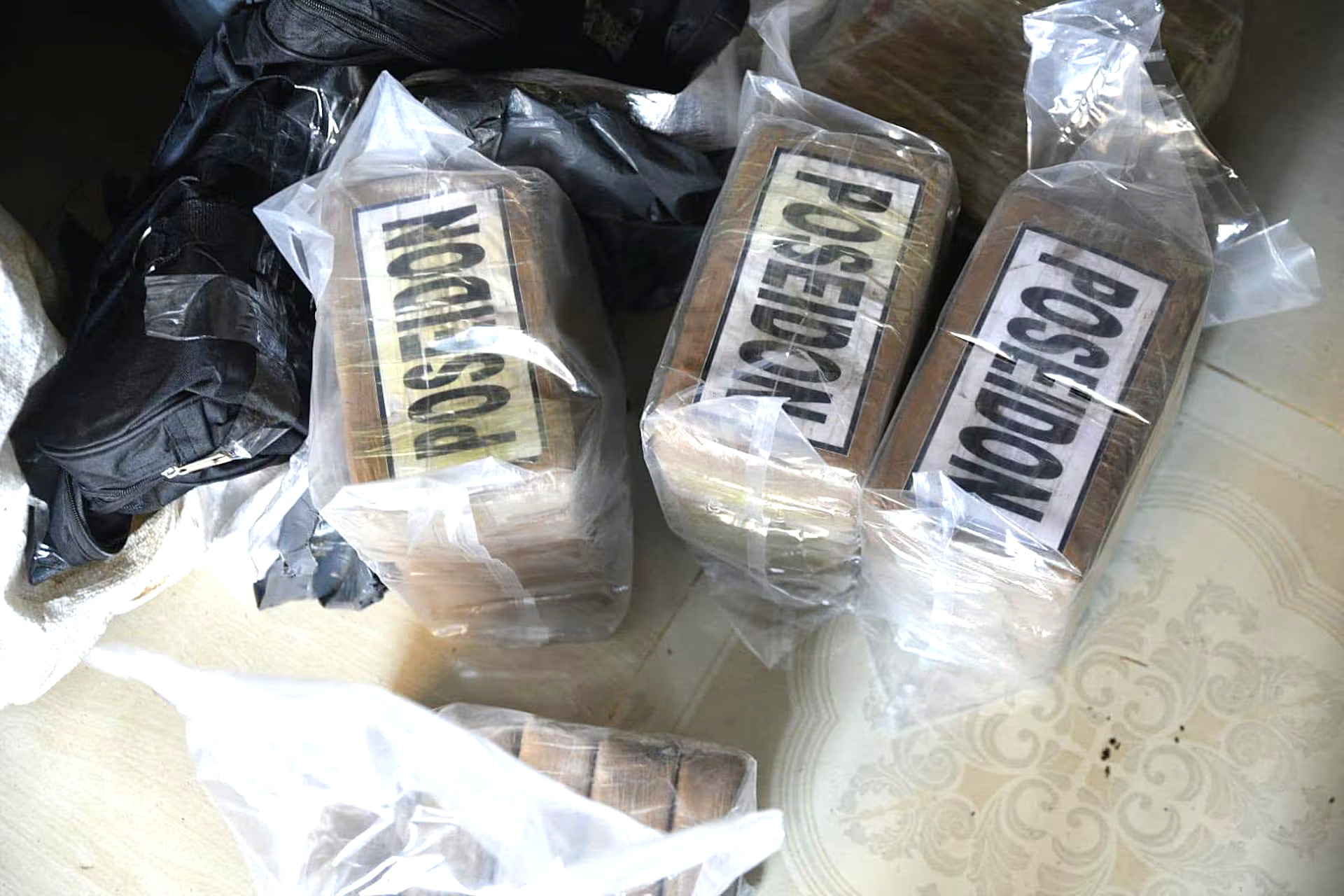 Liberia cocaine boxes